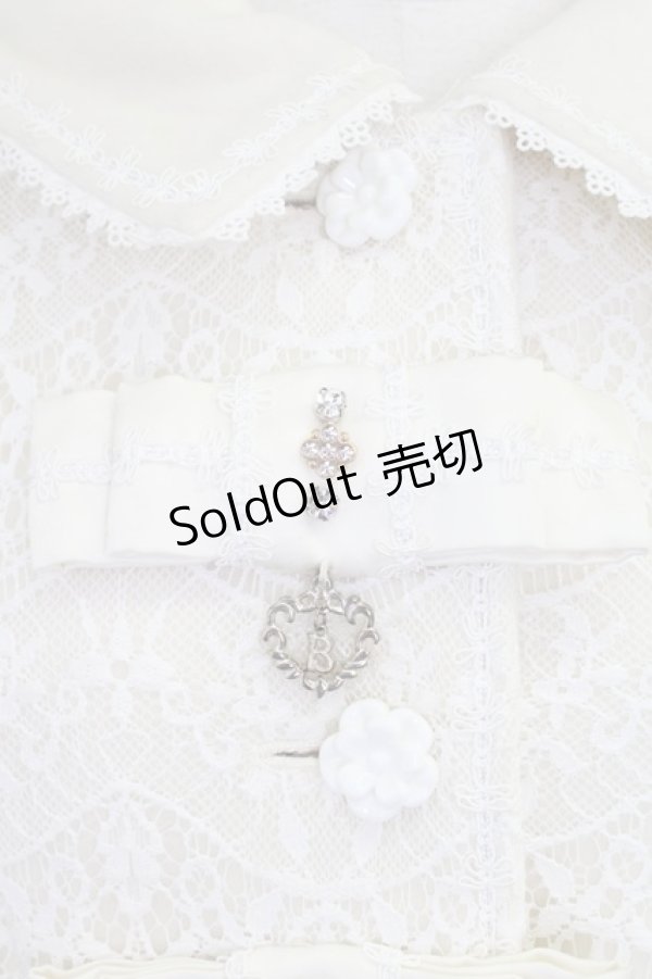 画像6: BABY,THE STARS SHINE BRIGHT  / Lady Beatriceロングコート(白) I-23-08-22-4013i-1-CO-BA-L-HD-ZY (6)