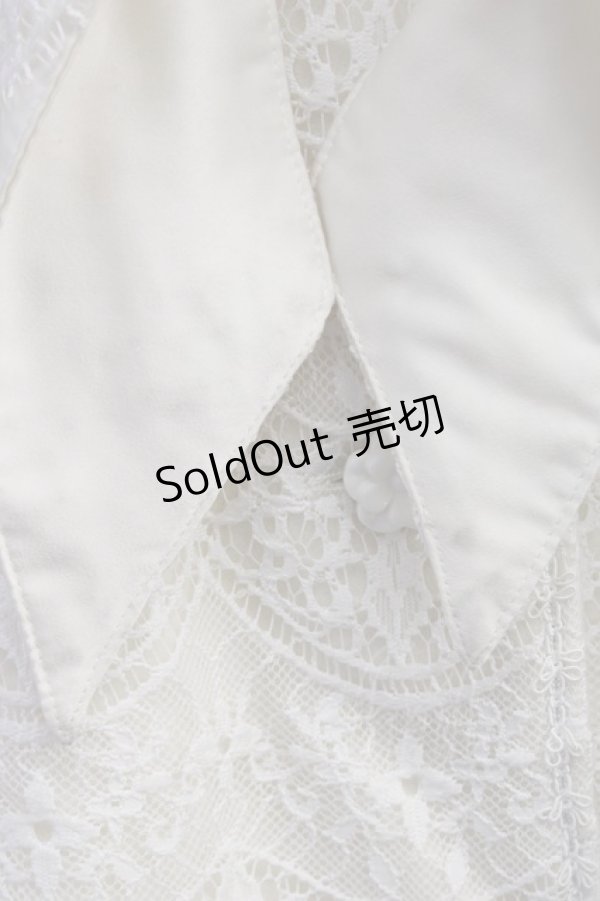 画像10: BABY,THE STARS SHINE BRIGHT  / Lady Beatriceロングコート(白) I-23-08-22-4013i-1-CO-BA-L-HD-ZY (10)