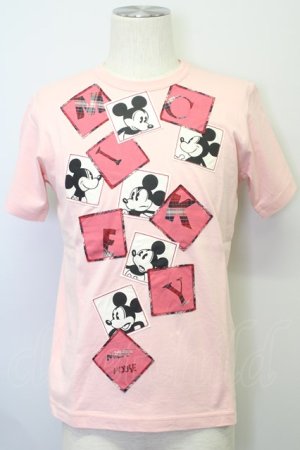 画像: Karl Helmu  / ミッキーワッペンTシャツ I-23-8-30-4016-LO-TO-HD-ZT235