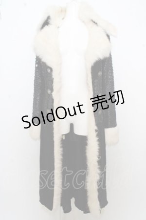 画像: h.NAOTO / Dark white fur coat O-23-08-30-038o-1-CO-HN-G-IG-OS