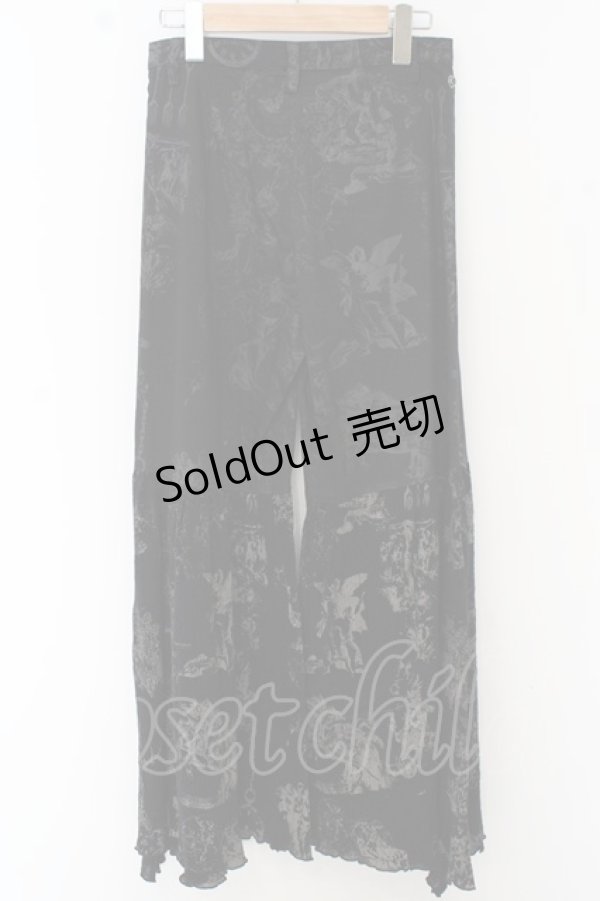 画像6: NAOTO SEVEN / ジャガードレイヤースカート宗教柄楊柳ダブルウエストパンツ O-23-08-30-1042o-1-PA-HN-G-YM-OS (6)