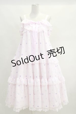 画像: Angelic Pretty  / Candy Petit Heartジャンパースカート H-23-09-03-095h-1-OP-AP-L-NS-ZH-R