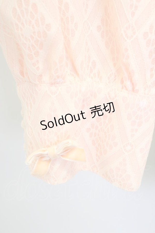 画像6: 【SALE】Swankiss  / 縦フリル&レース長袖トップス I-23-09-03-4009-1-TO-LO-L-HD-ZT074 (6)