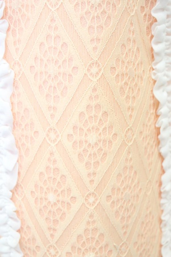 画像8: Swankiss  / 縦フリル&レース長袖トップス I-23-09-03-4009-1-TO-LO-L-HD-ZT074 (8)