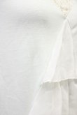 画像10: Ank Rouge  / レース&シフォンフリル切替半袖カットソー I-23-09-03-4014-1-TO-LO-L-HD-ZT075 (10)