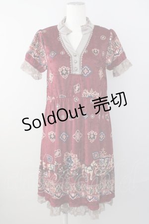 画像: 【SALE】axes femme / ワンピース I-23-09-04-4037-1-OP-AX-L-HD-ZT023