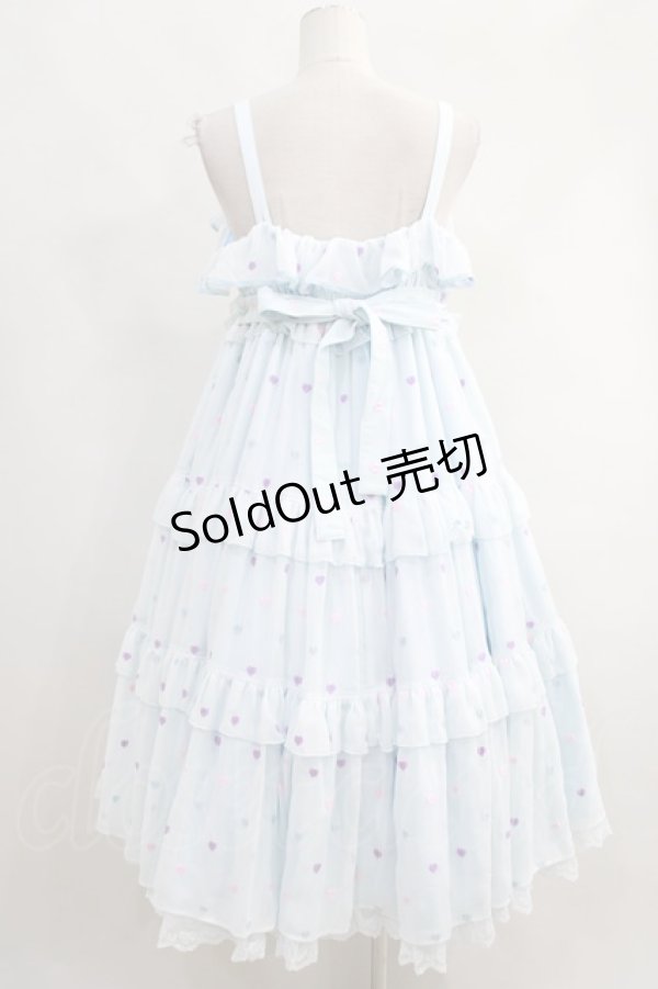 画像2: Angelic Pretty  / Candy Petit Heartジャンパースカート H-23-09-05-005h-1-OP-AP-L-NS-ZH-R (2)