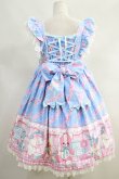 画像2: Angelic Pretty  / MELODY TOYSハイウエストジャンパースカート H-23-09-05-002h-1-OP-AP-L-NS-ZH-R (2)