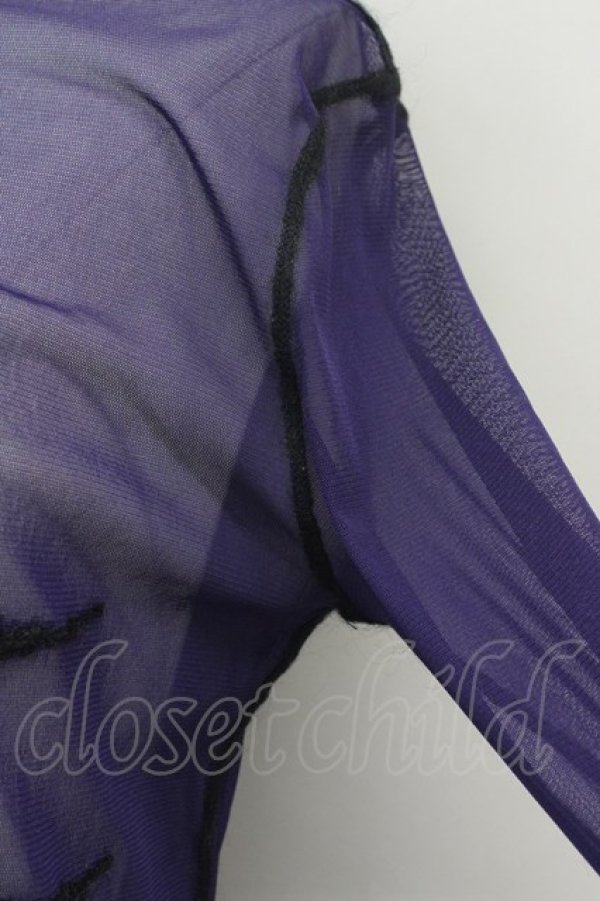 jean paul GAULTIER HOMME / 英字パワーネットシースルー jean paul GAULTIER HOMME / 英字パワーネットシースルー