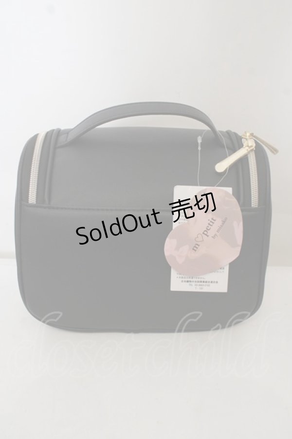 画像2: 【SALE】m petit by misako / リボンバニティ O-23-09-08-096-1-BG-LO-L-OA-ZT286 (2)