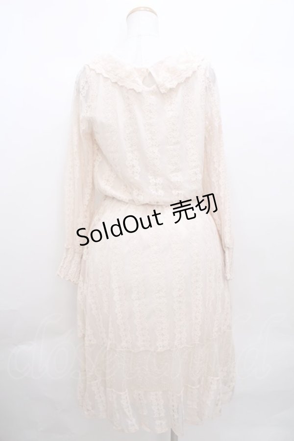 画像2: axes femme  / 総レースワンピース Y-23-09-08-103-1-OP-AX-L-SZ-ZT157 (2)