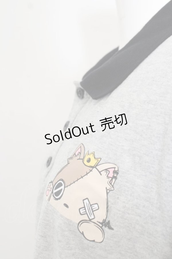 画像2: 【SALE】NieR CLOTHING / ミケ ORIGINAL POLO ポロシャツ O-23-09-11-031-1-TO-PU-P-IG-ZT190 (2)