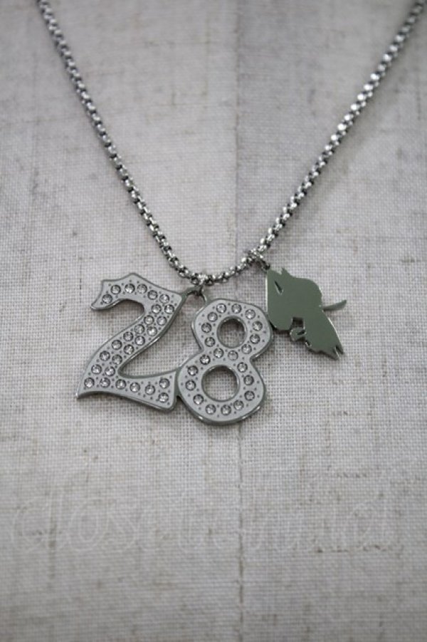 画像2: NieR Clothing  / No.28 STAINLESS NECKLACE H-23-09-13-032-1-AC-PU-P-KB-ZT170 (2)
