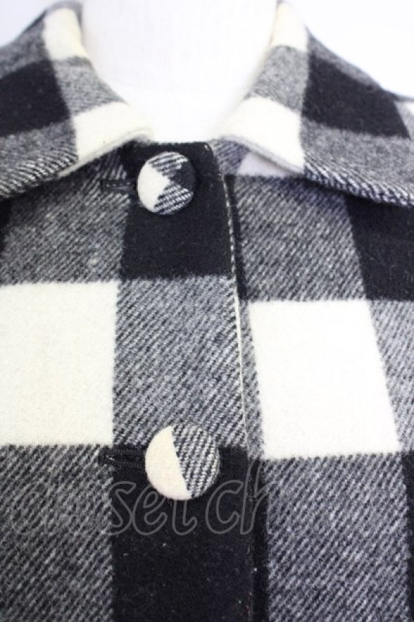 画像4: WONDERFUL WORLD  / ブロックチェックコート I-23-09-16-4026-1-CO-LO-L-HD-ZT-C024 (4)