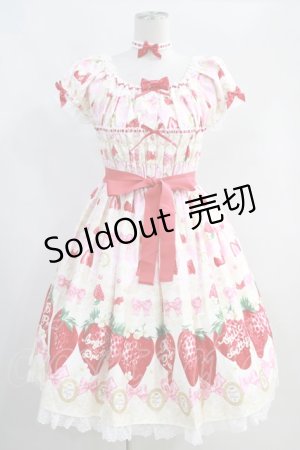 画像: Angelic Pretty  / Melty Berry Princessワンピース H-23-09-23-049h-1-OP-AP-L-NS-ZH-R