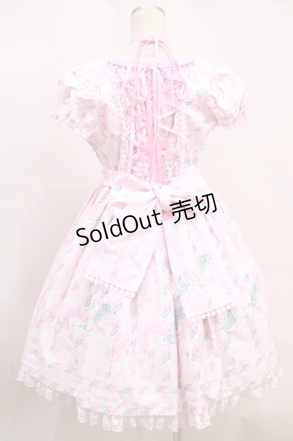 画像2: Angelic Pretty  / Sugary Carnivalワンピース H-23-09-23-007h-1-OP-AP-L-NS-ZH-R (2)