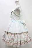 画像2: Angelic Pretty  / Day Dream Carnival ティアードジャンパースカート H-23-09-24-016h-1-OP-AP-L-NS-ZH-R (2)