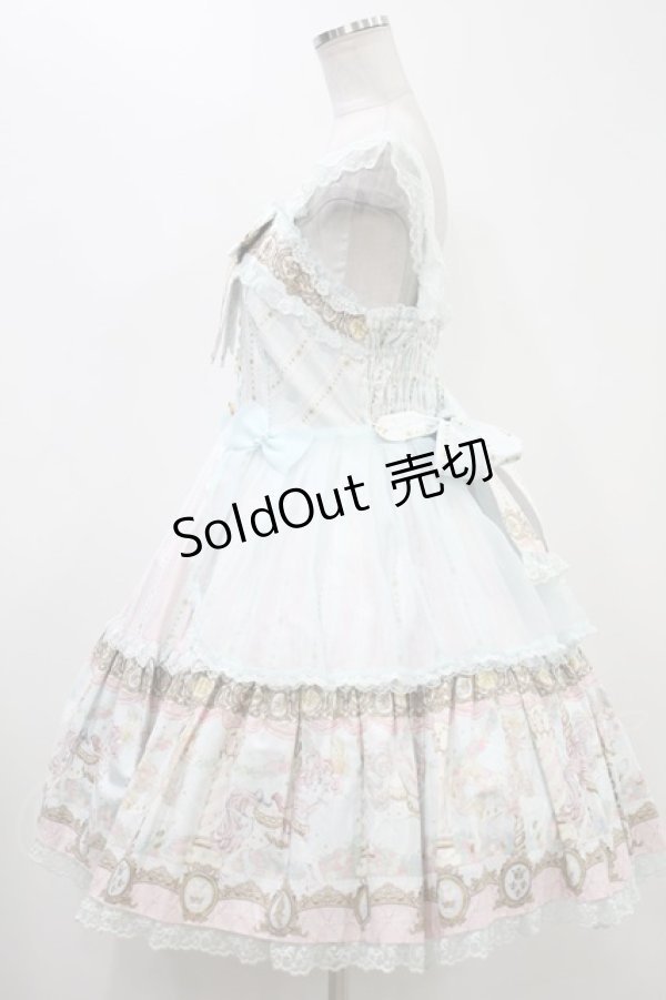 画像2: Angelic Pretty  / Day Dream Carnival ティアードジャンパースカート H-23-09-24-016h-1-OP-AP-L-NS-ZH-R (2)