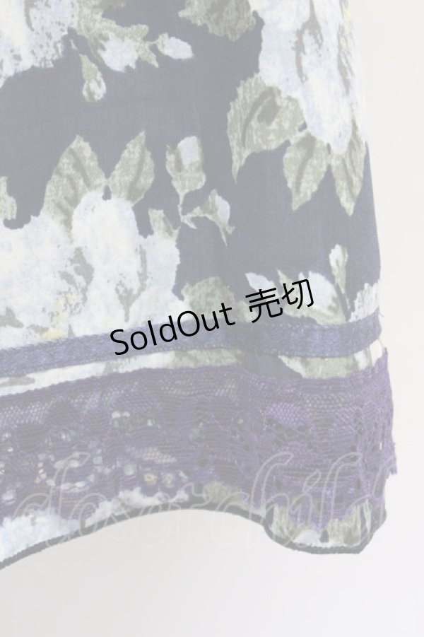 画像4: 【SALE】axes femme  / 花柄フレアキュロット Y-23-09-24-4045-1-PA-AX-L-SZ-ZT016 (4)