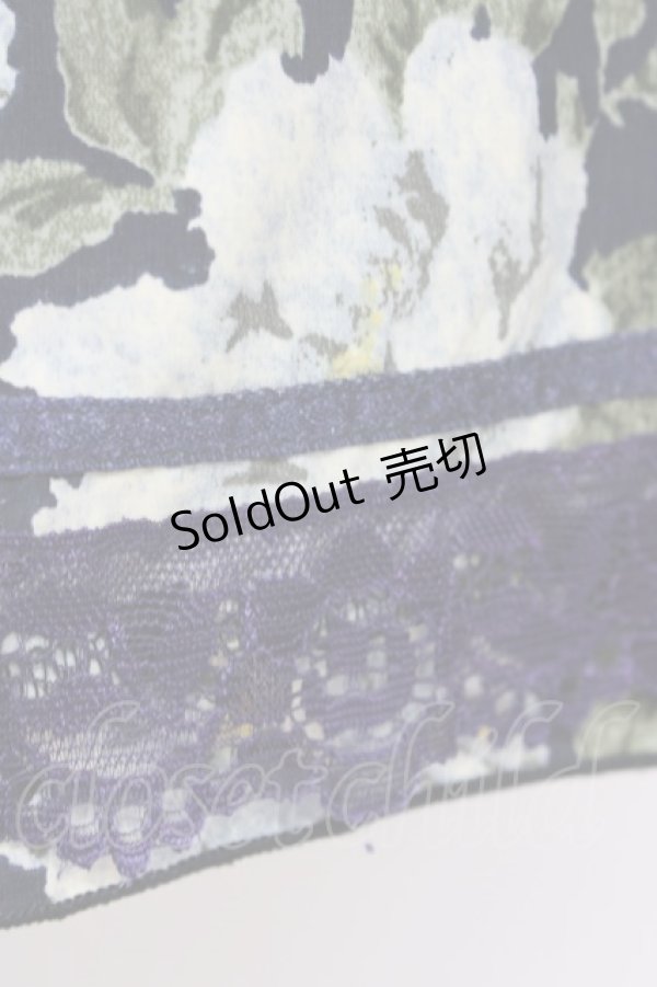 画像5: 【SALE】axes femme  / 花柄フレアキュロット Y-23-09-24-4045-1-PA-AX-L-SZ-ZT016 (5)