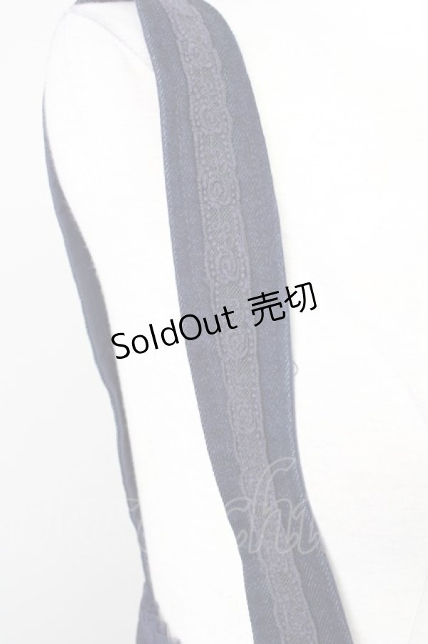 画像4: 【SALE】axes femme POETIQUE  / レースアップデニムジャンスカ Y-23-09-25-4031-1-OP-AX-L-SZ-ZT207 (4)