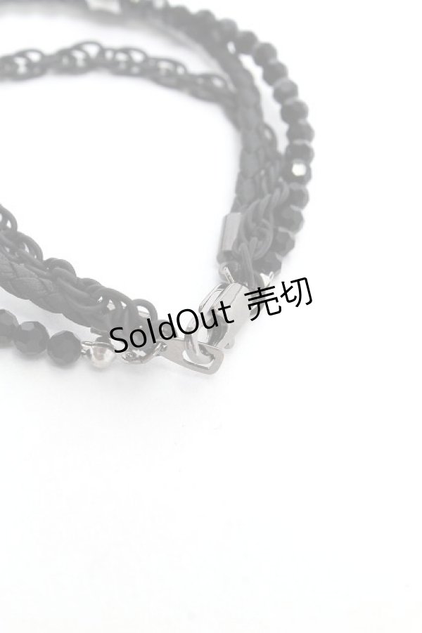 画像2: 【新品】 ドクロオニキスブレスレット BR_010_B130【通信販売専用商品】 (2)