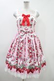 画像1: Angelic Pretty  / Ribbon Berry Bunnyジャンパースカート H-23-09-26-1030-NS-ZH (1)