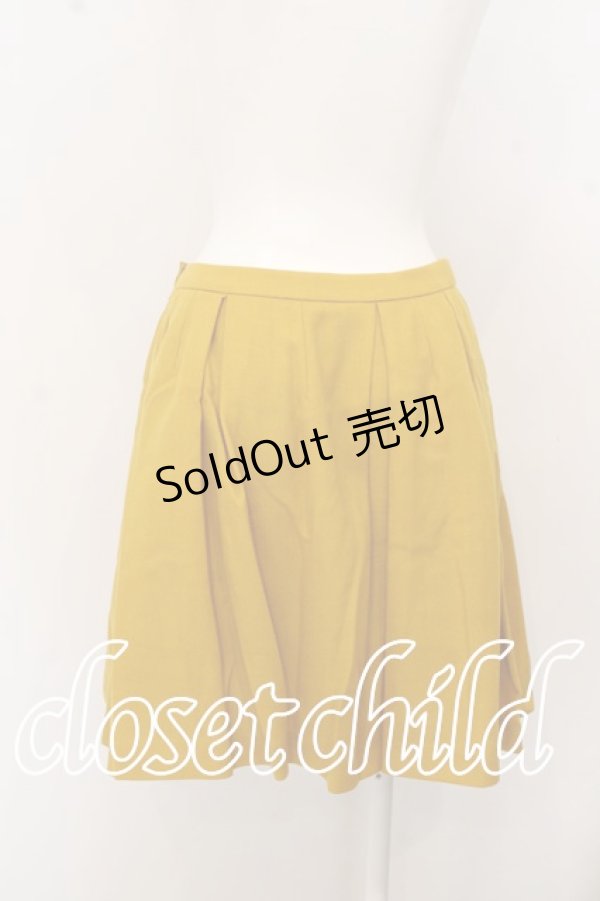 画像3: 【SALE】Jane Marple Dans Le Saｌon / プレーンフレアースカート O-23-09-16-035-IG-ZT349 (3)