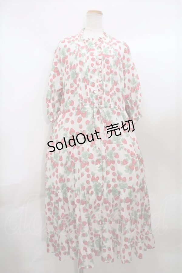 画像1: Jane Marple / Strawberry gardenティアードドレス Y-23-09-17-092-SZ-ZY (1)