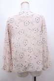 画像2: axes femme / TS花柄シフォントップス Y-23-09-20-114-SZ-ZI (2)