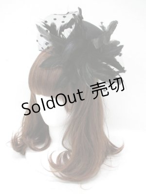 画像: 【新品】羽根ミニシルクハット HA_208_B131【通信販売専用商品】