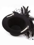 画像3: 【新品】羽根ミニシルクハット HA_208_B131 (3)
