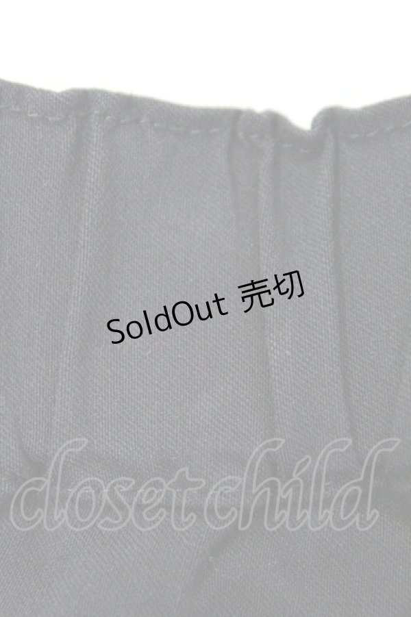 画像5: axes femme / 裾レースストレッチパンツ  黒 Y-25-06-24-042-AX-PA-SZ-ZT338 (5)