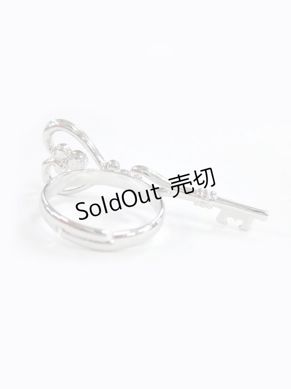 画像3: 【新品】 ハートキーリング(シルバー) RG_221_B91【通信販売専用商品】 (3)