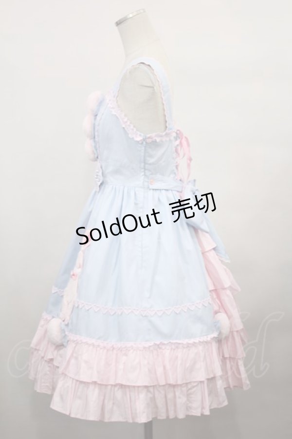 画像2: Angelic Pretty /  なかよしバニージャンパースカート H-23-10-17-1001-AP-OP-KB-ZH (2)