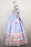 画像2: Angelic Pretty / MELODY TOYSハイウエストジャンパースカート H-23-10-20-020-AP-OP-NS-ZH (2)