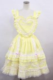 画像1: Angelic Pretty / Heart胸あて付スカート H-23-10-30-2024-AP-SK-SK-ZH (1)