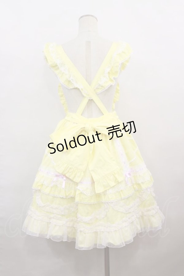 画像3: Angelic Pretty / Heart胸あて付スカート H-23-10-30-2024-AP-SK-SK-ZH (3)