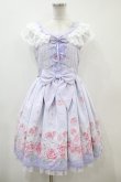 画像1: Angelic Pretty / Romantic Rose Letterジャンパースカート Free ラベンダー H-23-10-31-1023-AP-OP-NS-ZH (1)