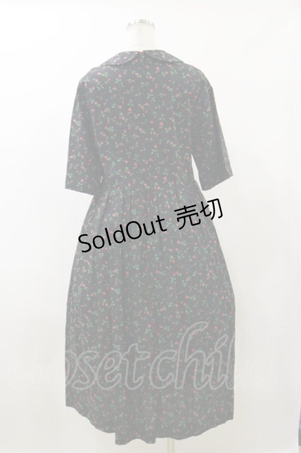 画像2: Jane Marple / Demiダブルリボンドレス  ブラック H-23-11-07-1091-JM-OP-KB-ZT1110H (2)