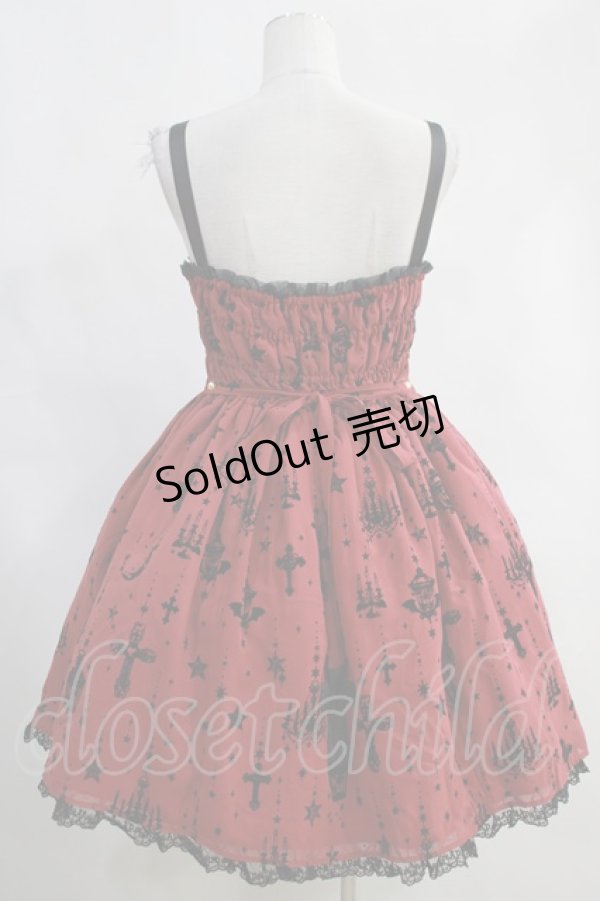 画像3: Angelic Pretty / Holy Lanternジャンパースカート Free ボルドー H-23-11-14-1025-AP-OP-NS-ZH (3)