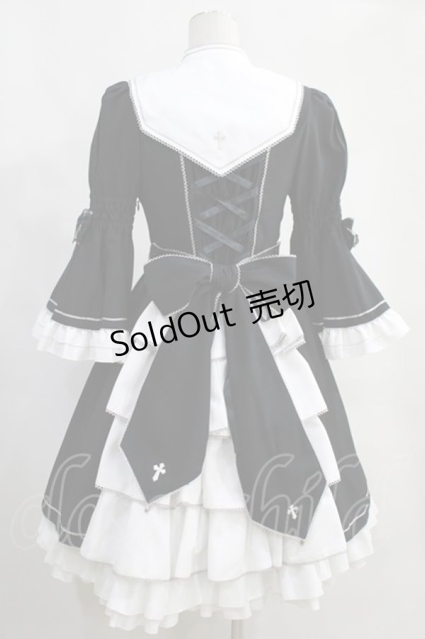 画像3: metamorphose / 乙女の祈りシスターワンピースセット Free ブラック H-23-11-14-1004-ME-OP-NS-ZH (3)