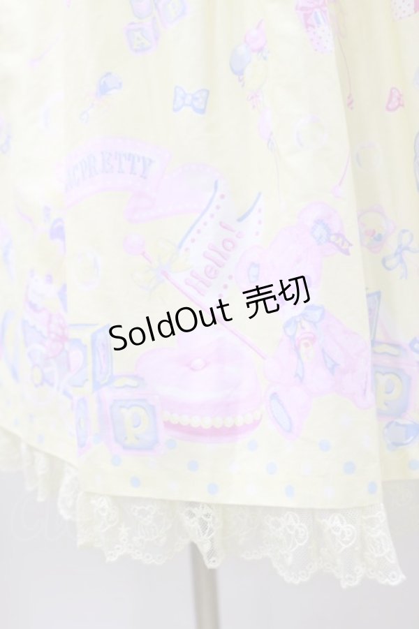 画像5: Angelic Pretty / Dreamyベビールームワンピース F イエロー H-23-11-20-086-AP-OP-NS-OS (5)