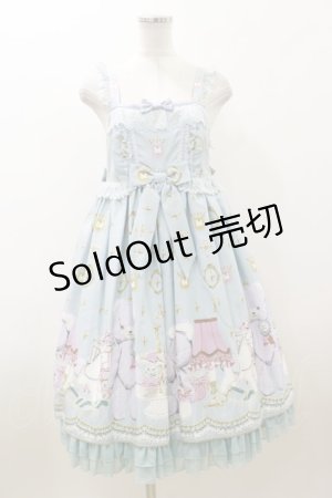 画像: Angelic Pretty / Charlotte's Bear SpecialジャンパースカートSet Free サックス H-23-11-20-091-AP-OP-NS-ZH