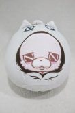 画像1: NieR Clothing / もちもちフェイスキーホルダー  白 H-23-11-28-048-PU-ZA-KB-ZH (1)