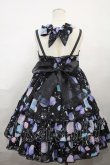 画像3: Angelic Pretty / Dream Marineジャンパースカート Free ブラック H-23-12-25-023-AP-OP-NS-ZH (3)