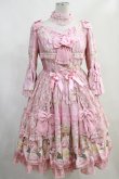 画像1: Angelic Pretty / Rose Museum Dress Free ピンク H-24-01-05-012-AP-OP-NS-ZH (1)