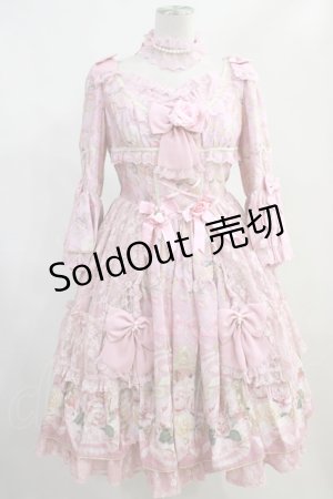 画像: Angelic Pretty / Rose Museum Dress Free ピンク H-24-01-05-012-AP-OP-NS-ZH