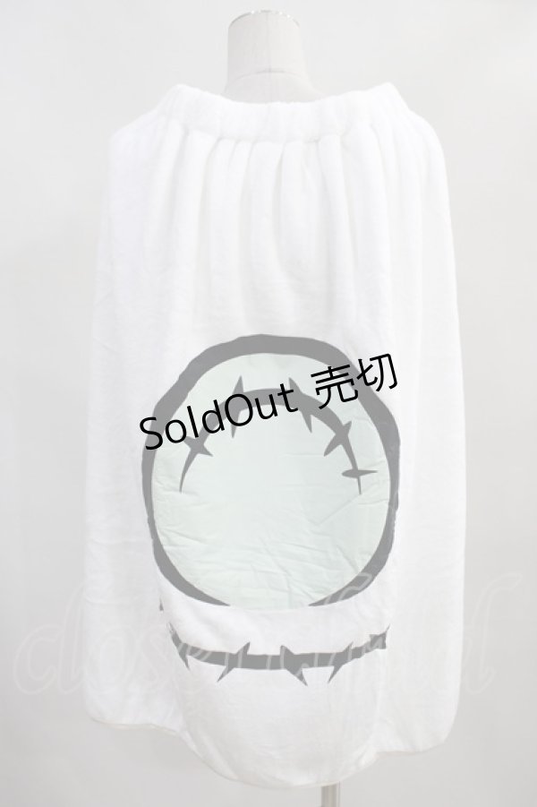 画像2: 【SALE】NieR CLOTHING / ターバン付き巻くバスタオル  白 H-24-01-07-039-PU-ZA-KB-ZT386 (2)
