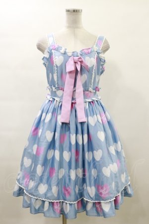 画像: Angelic Pretty / Dolly Heart Specialジャンパースカート Free サックス H-24-01-08-080-AP-OP-NS-ZH
